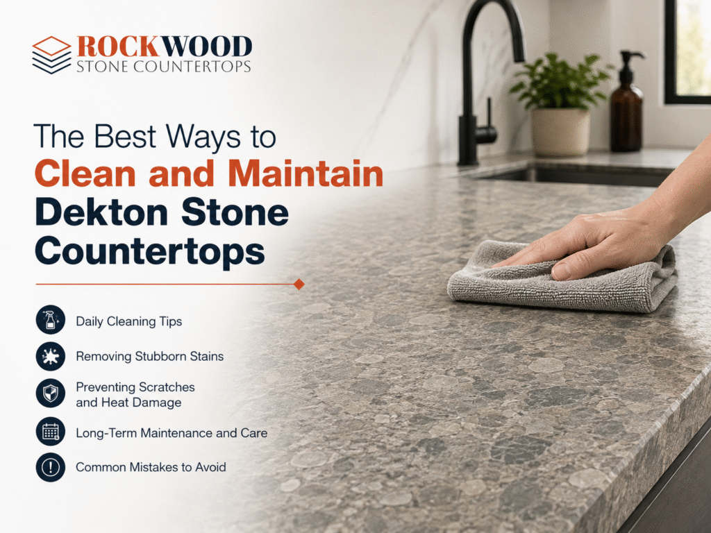 The Best Ways to Clean and Maintain Dekton Stone Countertops