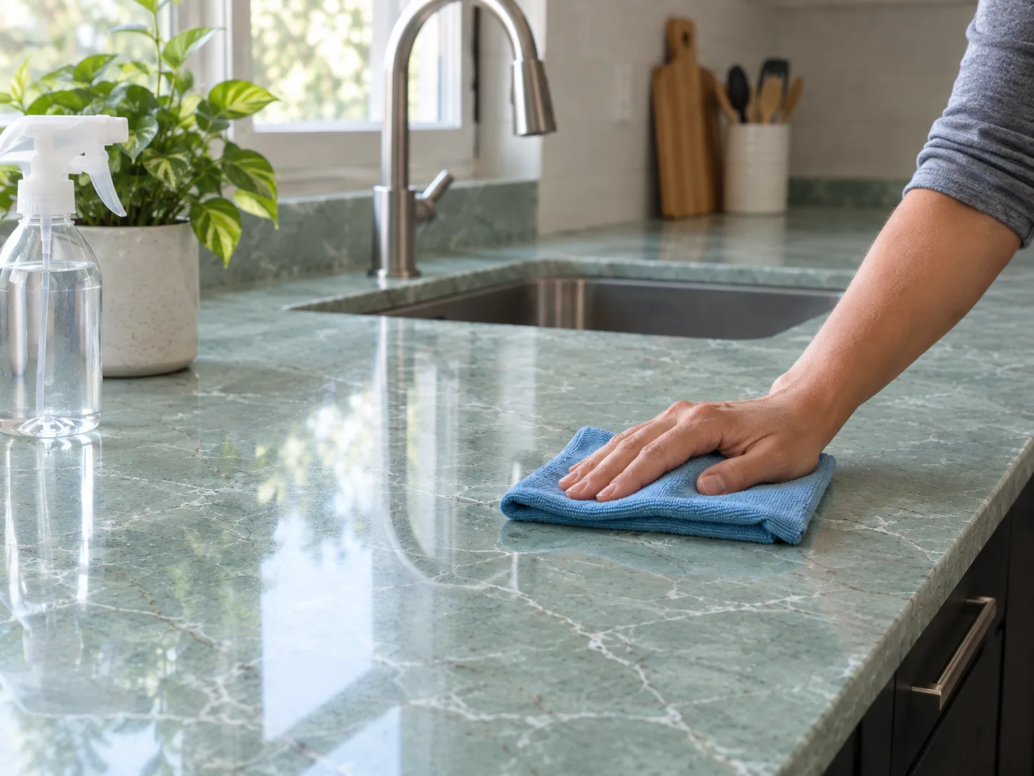 How to Clean Granite Countertops 7 Easy Steps Maintenance Tips