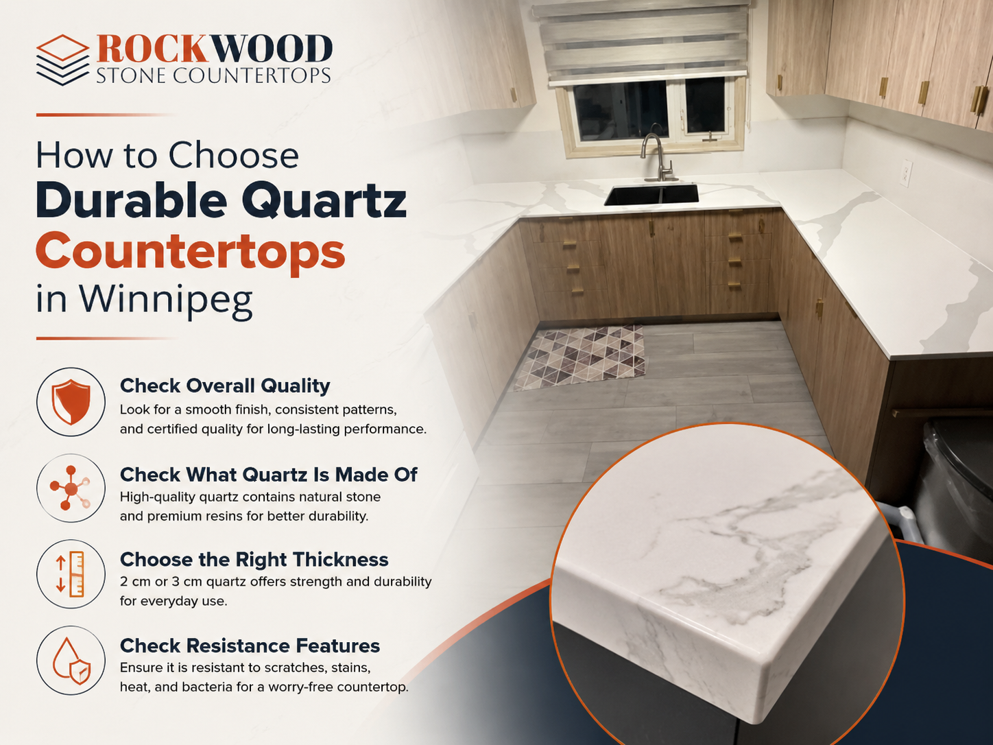 How to Choose Durable Quartz Countertops in Winnipeg