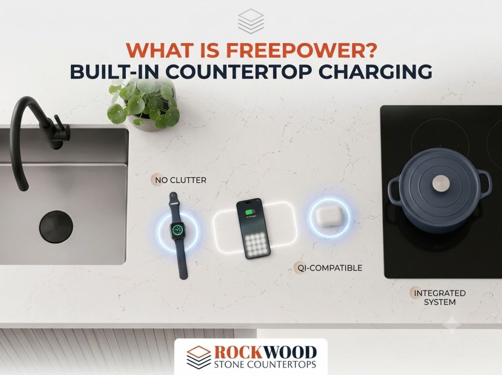 What Is FreePower for Countertops? Built-In Wireless Charging