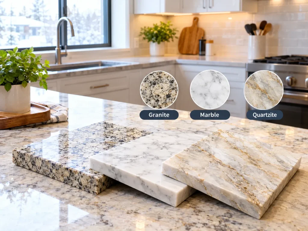 Natural Stone Countertops: Appearance, Care, and Durability